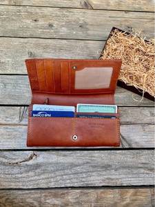 Nuevo diseño, monedero para mujer, billetera larga para damas y niñas, tarjetero, billetera de cuero para mujer, 2017 - Product Image 4