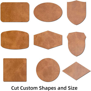 Parches de polipiel para parches de sombrero de cuero láser, parches de Material de cuero de imitación grabables en blanco para planchar - Product Image 3