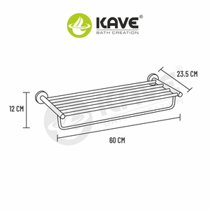 Porte-serviettes mural en acier inoxydable, rond, brillant, rose, doré, résistant à la rouille, élégant et moderne - Product Image 2