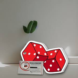 Outil d'extension de cils magnétique en acrylique rouge à marque privée, écologique, réutilisable, en forme de fleur, de diamant, d'ovale - Product Image 1