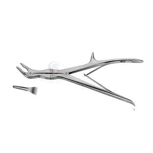 Instrumento quirúrgico de alta calidad ortopédico Echlin hueso Rongeur 2mm 23cm Acero inoxidable Echlin hueso Rongeur 2mm 23cm - Product Image 6