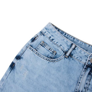 Jeans de Mezclilla Elásticos de Alta Calidad para Mujer, Corte Bootcut, Cintura Alta, Jeans Acampanados - Product Image 4