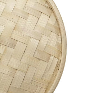 Bandeja de bola de masa hervida al vapor de bambú de 3 capas al mejor precio de Nhatminh Vietnam plegable y segura para la salud para juguetes uso en el baño nuevo estilo - Product Image 4