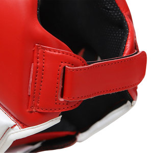 อุปกรณ์ป้องกันศีรษะสำหรับผู้ใหญ่ หนังคุณภาพสูง ทนทาน ปรับได้ ดีไซน์ใหม่ สำหรับฝึกซ้อมมวย ป้องกันได้ดีเยี่ยม ขายดีที่สุด - Product Image 6