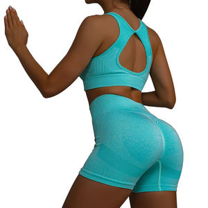 Ropa Deportiva Elegante, Transpirable, Ecológica, de Secado Rápido, en Spandex/Poliéster, para Gimnasio, Ejercicio, Fitness y Actividades Deportivas para Mujer - Product Image 3