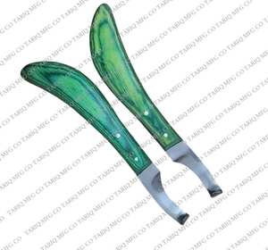 Nueva Llegada Durable Equino Hoof Knife Mano Izquierda Mano Derecha Acero Inoxidable Hoof Trimming Tool Hoof Knives por TARIQ MFG CO CE ISO - Product Image 6