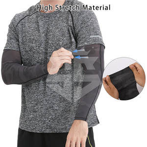 Logotipo Reversible Compresión de neopreno Mangas de brazo de 5mm Bajo MOQ Mangas de brazo de logotipo personalizado - Product Image 4