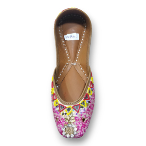 Comprar Ropa Étnica para exteriores para mujer personalizada khussa mujer khussa Punjabi jutti Khussa personalizada forcejeo para mujer Punjabi Cultural con cuentas - Product Image 4