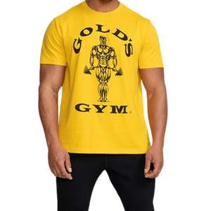 Muscle Joe Sports T-<b>Shirt</b> <b>Gold</b> Organic Cotton Gym <b>Shirt</b> Breathable Activewear Bodybuilding Fitness Tee Regular Fit <b>Golds</b> Gym - Product Image 6