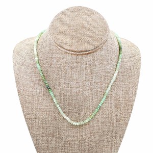 สร้อยคอคริสโซเพรสแบบเหลี่ยมเพชรพลอยเงินชุบทองปรับได้สร้อยคอลูกปัดเดือนเดือนพฤษภาคมและราศี - Product Image 5