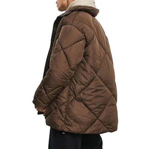 Veste matelassée de créateur la plus vendue Manteau matelassé confortable avec logo OEM Veste matelassée surdimensionnée imprimée pour hommes pour l'hiver Veste matelassée personnalisée - Product Image 6