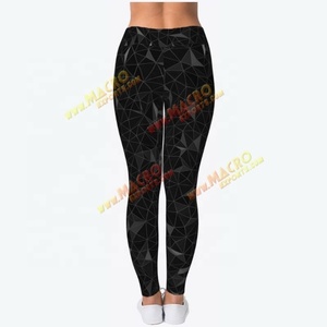 Leggings de Yoga Personalizables para Mujer, Tallas XS-3XL, Largo Completo, Spandex/Poliéster, Antibacterianos, Transpirables, Tallas Personalizables en la Cintura - Product Image 6