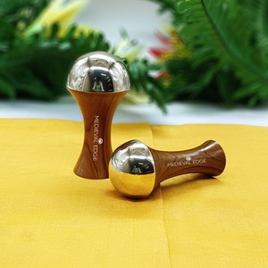 Varita Kansa de alta calidad, tamaños pequeños y grandes, herramienta de masaje con agarre de Palma de fábrica India Original para el bienestar corporal total, piel de mano - Product Image 3