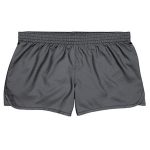 OEM vente en gros short de sport personnalisé pour les femmes doux au toucher large côte plate taille haute deux aiguilles point de recouvrement dames tissu de vêtements de sport - Product Image 5