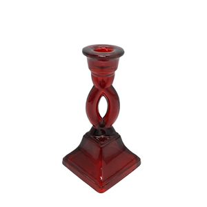 Best Selling Glass Fish Shape <b>Candle</b> <b>Stand</b> Red Colour Luxury Design <b>Candle</b> Jar <b>Candle</b> Holder for Dining Table & Party Decoration - Product Image 2