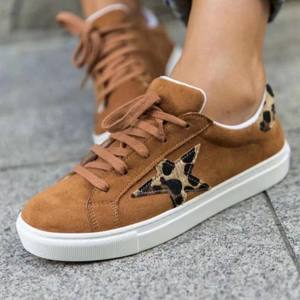 2024 nouvelle mode femmes printemps semelle épaisse chaussures en toile à lacets avec semelle intermédiaire en PVC et semelle extérieure en EVA Style Europe Amérique - Product Image 2