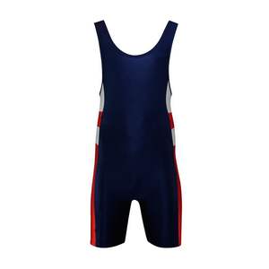 Kivotech High Quality Youth Wrestling Singlet Custom logo and Sizes Powerlifting Wrestling Singlet Suit <b>Large</b> Wrestling Uniform - Product Image 5