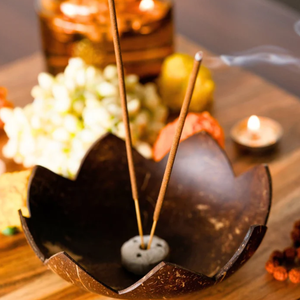 Wholesale Natural Vietnam Coconut Shell Agarbathi Stand <b>Incense</b> <b>Holder</b> Stick Cheap Price from Vietnam - Product Image 5