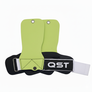 ด้ามจับหนังแบบพรีเมี่ยมสำหรับฝึกออกกำลังกายถุงมือป้องกันฝ่ามือสำหรับดึงขึ้นในยิมฟิตเนสที่กำหนดเองทนทาน - Product Image 1