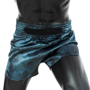 กางเกงขาสั้นมวยไทยขาสั้นผ้าไนลอนระบายอากาศจากปากีสถาน - Product Image 4