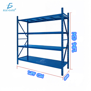 Scaffale in Metallo Resistente Assemblabile Tipo Verticale per Uso Domestico o Commerciale - Product Image 3