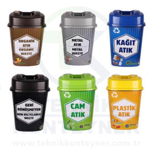 Turkish Manufacturer 60Lt Plastic Waste <b>Bin</b> Best Product Useful Eco-friendly High Quality Luxury - Product Image 2