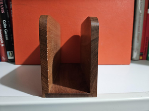 Porte-serviettes carré moderne en bois massif écologique, support à mouchoirs fait à la main pour table à manger et décoration de cuisine - Product Image 6