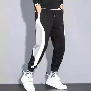 Pantalones de gimnasio sueltos informales para hombre, pantalones de chándal deportivos de invierno con cintura elástica, pantalones de chándal, servicio OEM - Product Image 6
