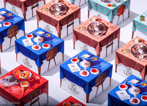 Moderne Créatif Élégant Coloré Violet Conception Personnalisée Écologique de Luxe Boîte en Carton avec Stratification Brillante pour la Médecine - Product Image 5