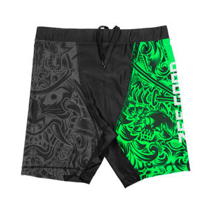 Pantalones cortos MMA de buena calidad para hombre Impresión de logotipo personalizado Grappling Vale Tudo Shorts Compresión MMA ecológica - Product Image 1
