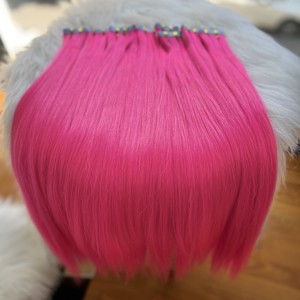 วิกผมแท้จากเวียดนามผมต่อแบบเทปสีชมพูผมแท้แบบตรงจากธรรมชาติ - Product Image 2