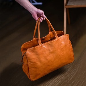 Handmade Vintage Genuine Leather Travel Bag Cowhide Large Capacity Duffel <b>Handbag</b> <b>for</b> <b>Men</b> Women - Product Image 1