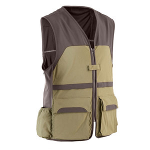 Pro Trap Chasse Tir Améliore Gilet En Cuir Daim Épaule Pad Respirant Argile Cartouche Poche Tir Gilet - Product Image 1