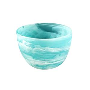 BOL DE SERVICE EN RÉSINE MULTI COULEUR UNIQUE SERVICE ROND EN RÉSINE pour la cuisine et la décoration de vaisselle - Product Image 3