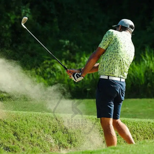 Polo de Golf con logotipo personalizado de secado rápido para hombre, ropa deportiva de verano de poliéster, manga corta con estilo, ropa de club de equipo de verano para hombre - Product Image 4