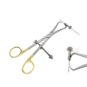 Juego quirúrgico de 2 uds., pinzas de reducción de hueso puntiagudas con orificio guía, aguja de alambre Kirschner, taladro ortopédico - Product Image 2