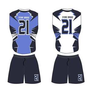 Equipo personalizado LOGO Vintage 100% Poliéster Sublimación personalizada Hombre Sin mangas 7v7 Uniformes de fútbol Jerseys 2025 Venta caliente - Product Image 1