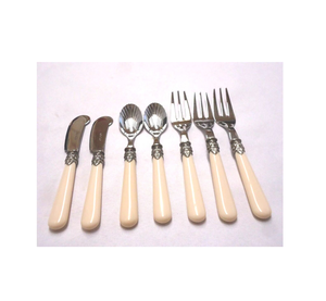 Cuillère à dessert personnalisée en acier inoxydable 20 pièces 4 pièces ensemble de fourchette/cuillère à dessert/couteau à beurre vente de lave-vaisselle - Product Image 2