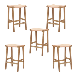 Tabouret de bar moderne en bois massif de haute qualité pour exportation directe d'usine meilleur prix pour la maison hôtel utilisation Offre Spéciale meubles commerciaux - Product Image 5