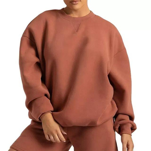 Sweat-shirts à capuche surdimensionnés pour femmes, nouvelle mode d'hiver 2025, manches longues, polaire, sweat-shirt avant pour femmes - Product Image 2