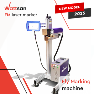 Macchina per Marcatura Laser a Fibra Wattsan FM 200x200 mm, 5-100 W, Sistema di Incisione e Codifica su Parti Metalliche con Nastro Trasportatore, JPT Raycus <span class=keywords><strong>DAVI</strong></span> - Product Image 1