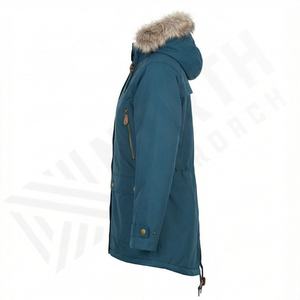 Nouvelle veste parka classique à capuche pour homme confortable 2025, parka personnalisable de qualité supérieure - Product Image 3