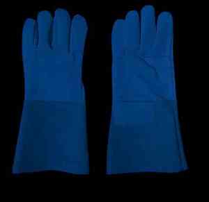Gants de soudage en cuir haute performance Caractéristiques anti-coupure ignifuges en cuir de vachette durable Gants de soudage en cuir de sécurité industrielle - Product Image 3
