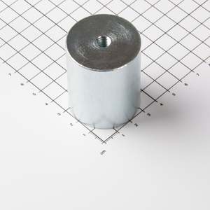 Gripper a stelo in AlNiCo Ø40x50mm con filettatura interna - Product Image 1
