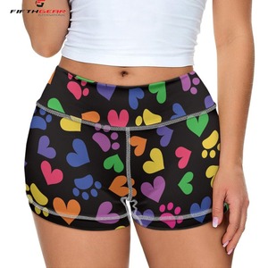 Pantalones cortos deportivos de verano de alta calidad para mujer, pantalones cortos de motorista con estampado de alta sublimación para playa, pesca, deportes, alta calidad para mujer - Product Image 3