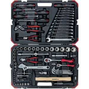 Gedore Red 100-Piece Socket Wrench & <b>Hand</b> <b>Tool</b> <b>Set</b> SW 4-32 mm R4600 3100 Case - Product Image 1
