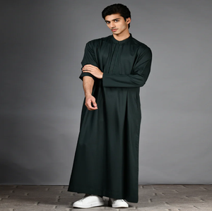 Jubba authentique en gros, en vrac thobe premium, vêtements islamiques élégants, designs traditionnels élégants, vêtements pour hommes modestes. - Product Image 5
