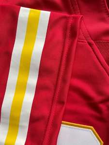 2024 nuevo logotipo bordado cosido uniforme de fútbol americano Rugby Jersey 32 equipos personalizado sublimado fútbol americano Jersey - Product Image 5