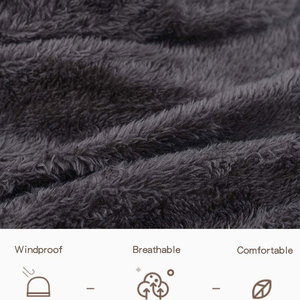 Venta al por mayor Plain Beanie Cap Keep Warm Personalizado Bordado Logo Two Tone Cuffed Beanie Knitted Winter Ronpex - Product Image 5