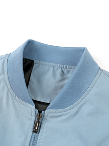 Streetwear d'affaires décontractés au prix de gros Manteau britannique pour hommes Nouvelle veste coupe-vent en toile Bomber Manteaux pour hommes - Product Image 3